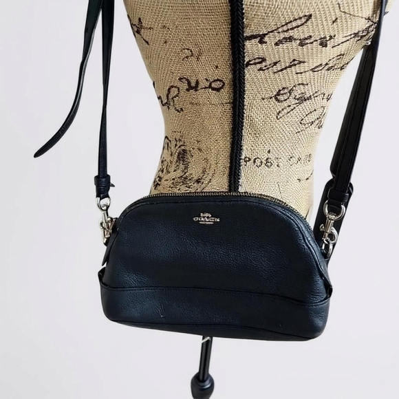 Coach Handbags - Coach Leather Vintage Dome Shoulder Bag – Authentic Preowned